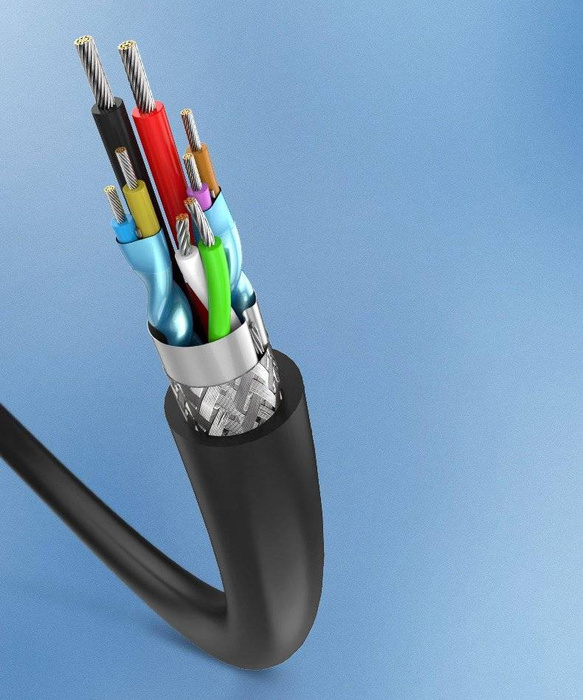 Ugreen pozice pro HDD SSD disk pouzdro 2,5'' SATA USB 3.2 Gen 1 (5 Gbps) micro USB SuperSpeed + 0,5 m kabel černý (CM237 60353)