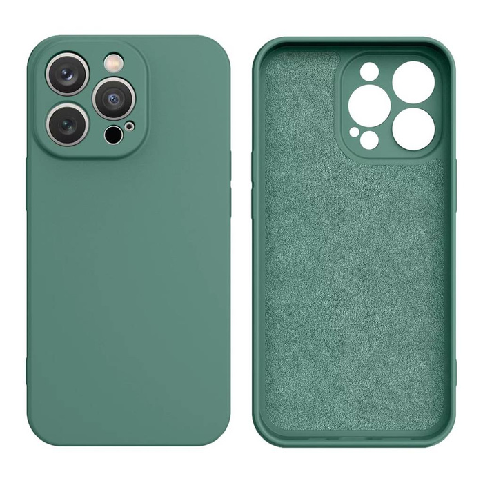 Silicone case for iPhone 14 Plus silicone case green
