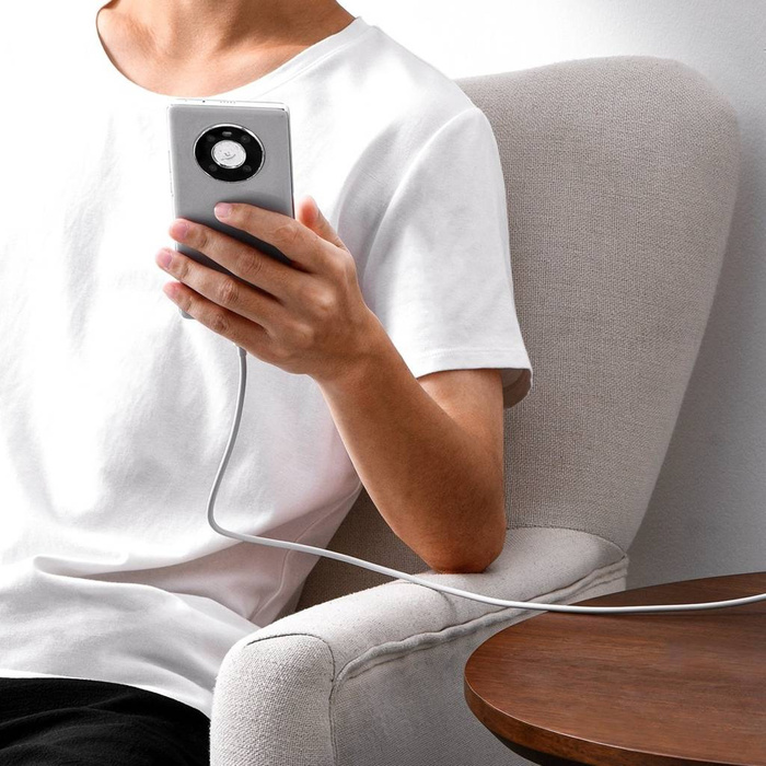 [RETURNED ITEM] Baseus Superior Series Fast Charging Cable USB-A - USB-C 100W 480Mbps 2m white