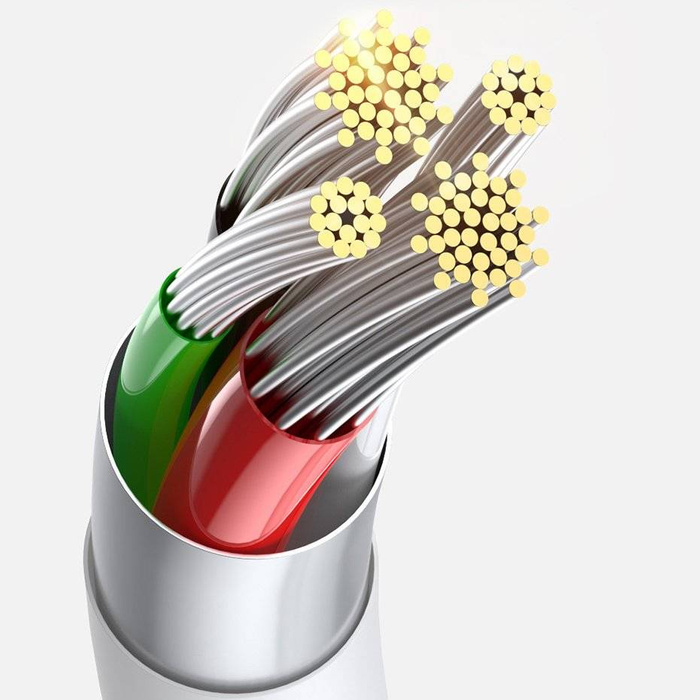 Baseus Superior Cable USB - Lightning / micro USB / USB Type 3,5 A 1,5m Blue (CAMLTYS-03)