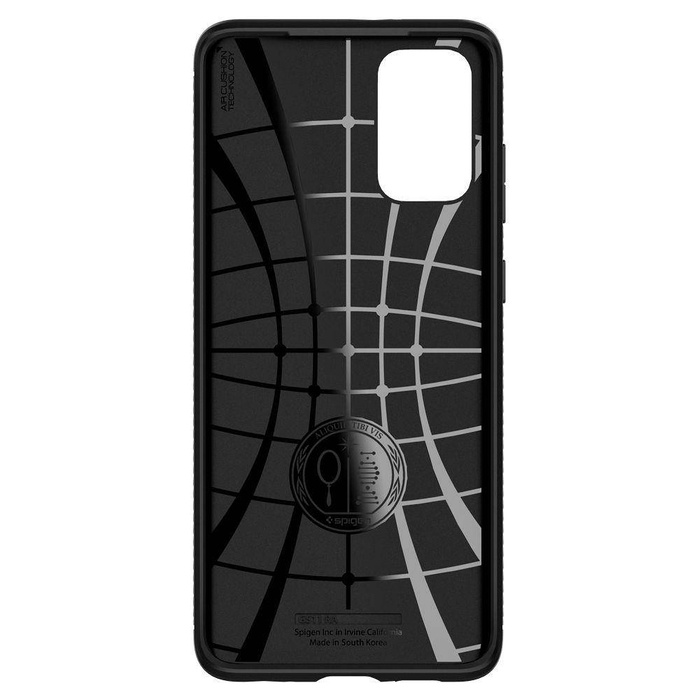 Telefontok SPIGEN Rugged Armor Samsung Galaxy S20 Plus matt fekete fekete tok