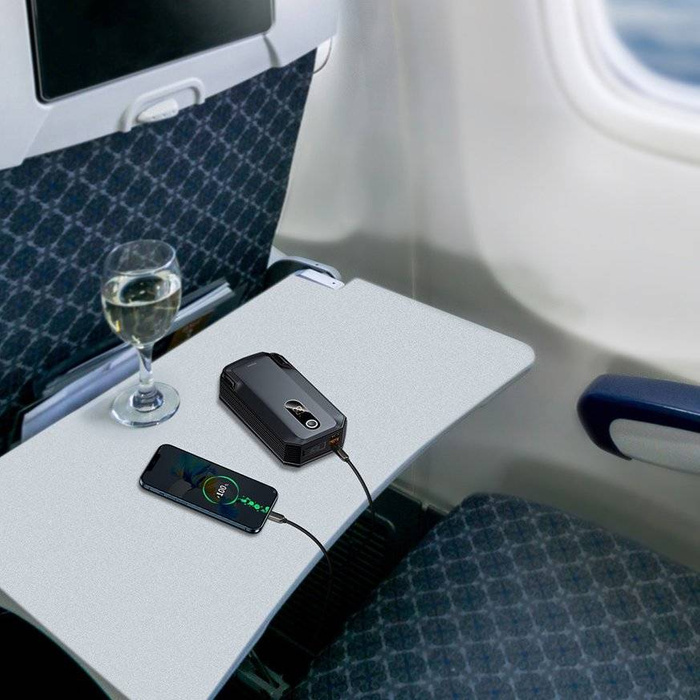 Baseus Super Energy Max Auto Starthilfe (20000mAh, Peakcurrent 2000A) + Kabel schwarz (CGNL020001)