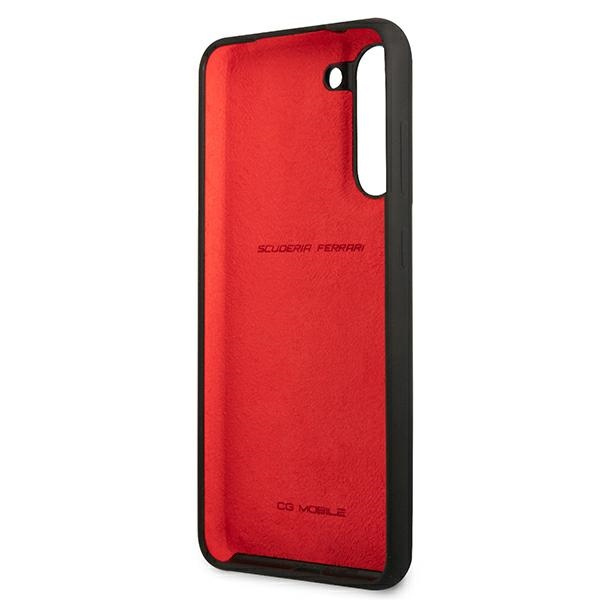 Coque FERRARI Samsung Galaxy S21 FE Silicone Noir Durcase