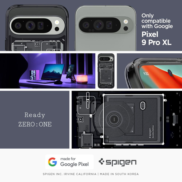 Spigen Ultra Hybrid GOOGLE PIXEL 9 PRO XL ZERO UNO