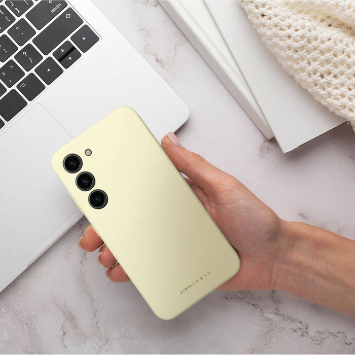 ROAR futerał CLOUD SKIN do SAMSUNG S24 5G Jasnożółty