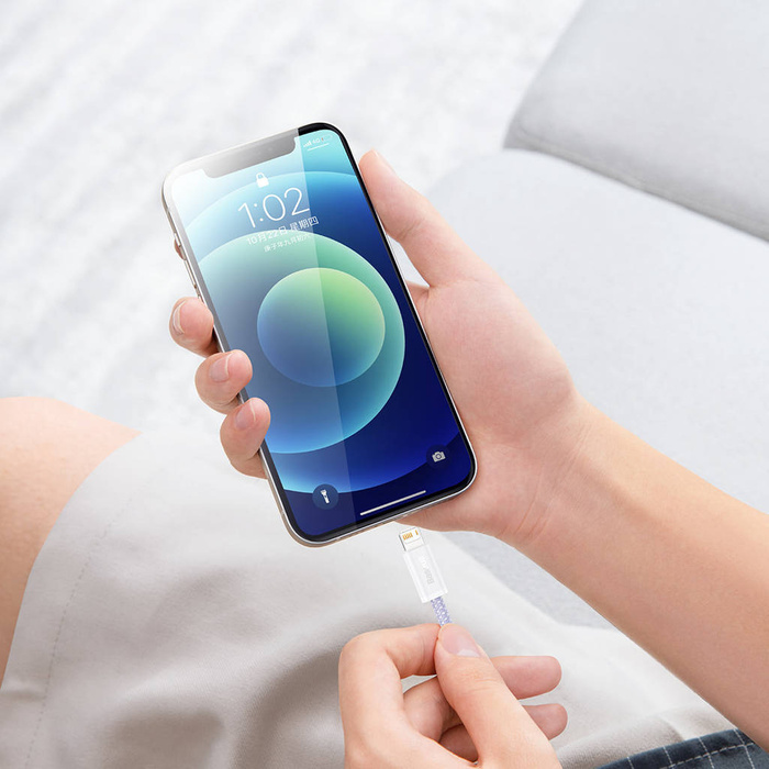 Baseus Dynamic 2 Series USB-A - Lightning 2.4A 480Mbps cable 1m purple