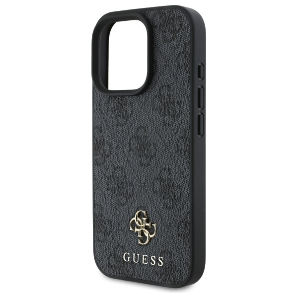 Guess GUHMP16LP4SM4MK iPhone 16 Pro 6.3"  czarny/black hardcase 4G Small Classic MagSafe