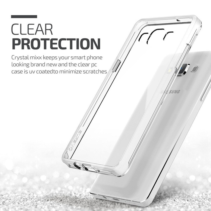 Telefontok Samsung Galaxy A7 VERUS Crystal Mixx Crystal Mixx Clear Clear As Spigen SGP borító
