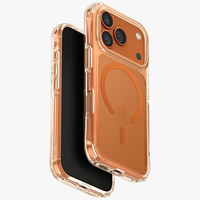 Etui UNIQ LifePro Xtreme do iPhone 17    Pro Magclick Charging pomarańczowy