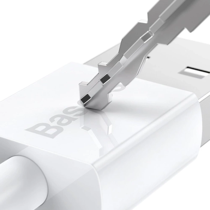 Baseus Superior USB-A / Micro-USB 2A-Kabel 1 m – weiß