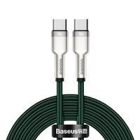 Baseus Cafule Series Metal Data USB-C / USB-C PD QC SCP 100W 5A 2 m Kabel - Grün