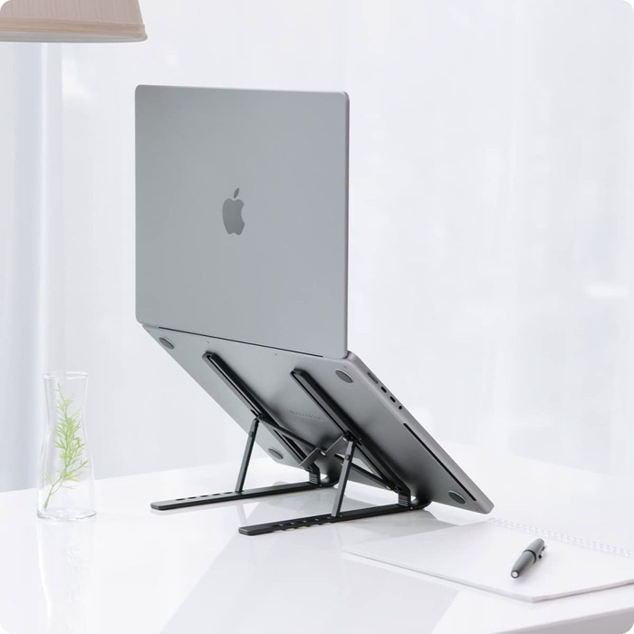 Spigen Ld201 Universal Laptop Stand Black Case