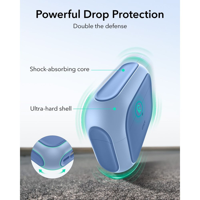 ESR ORBIT HALOLOCK MagSafe Apple AIRPODS PRO 3 PULVERBLAU