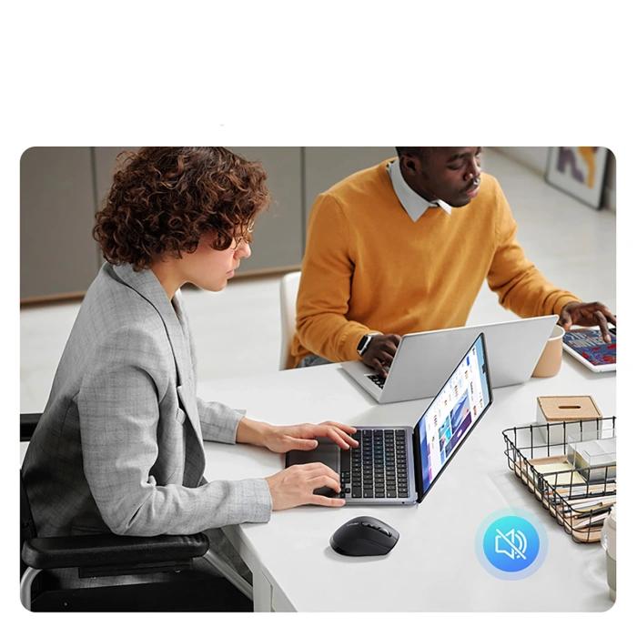 Myszka Ugreen bezprzewodowa optyczna - czarna