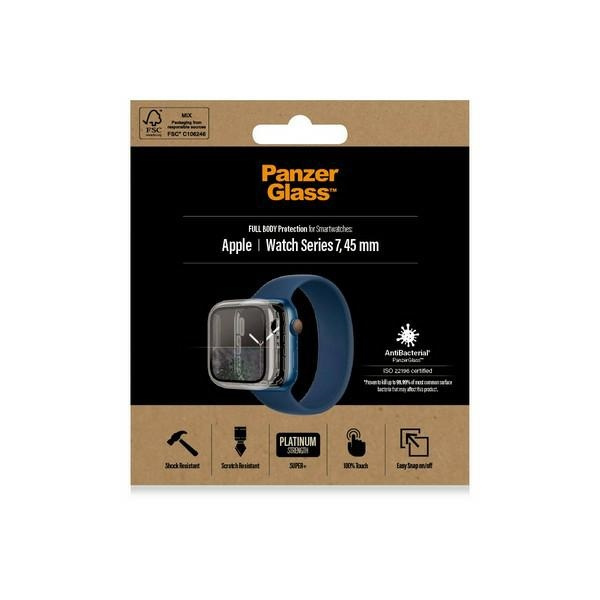 PanzerGlass Ganzkörper Apple Watch 7 45mm transparent AB 3659