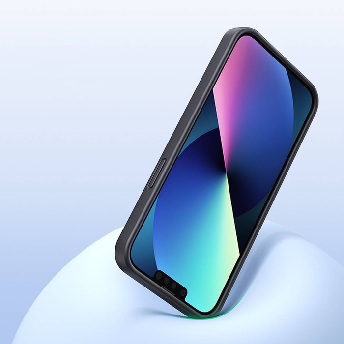 Ugreen LP626 Custodia protettiva in silicone setoso Custodia in silicone flessibile per telefono per iPhone 14 Plus Nero (90920)