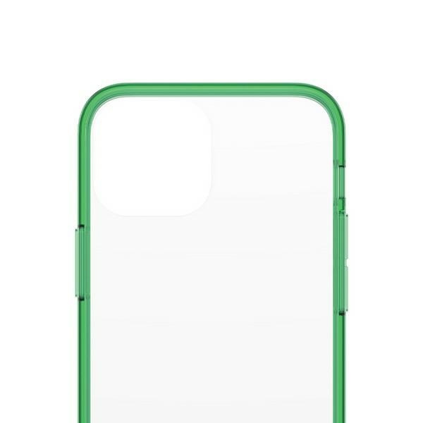 PanzerGlass ClearCase iPhone 13 Mini 5.4" Antibakteriell Militärische Qualität Lime 0329