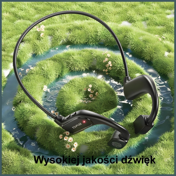 AWEI słuchawki przewodnictwo powietrzne A897BL czarny/black Air Conduction