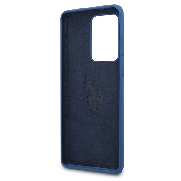 Coque US POLO Samsung Galaxy S20 Ultra Silicone Collection Bleu marine Case