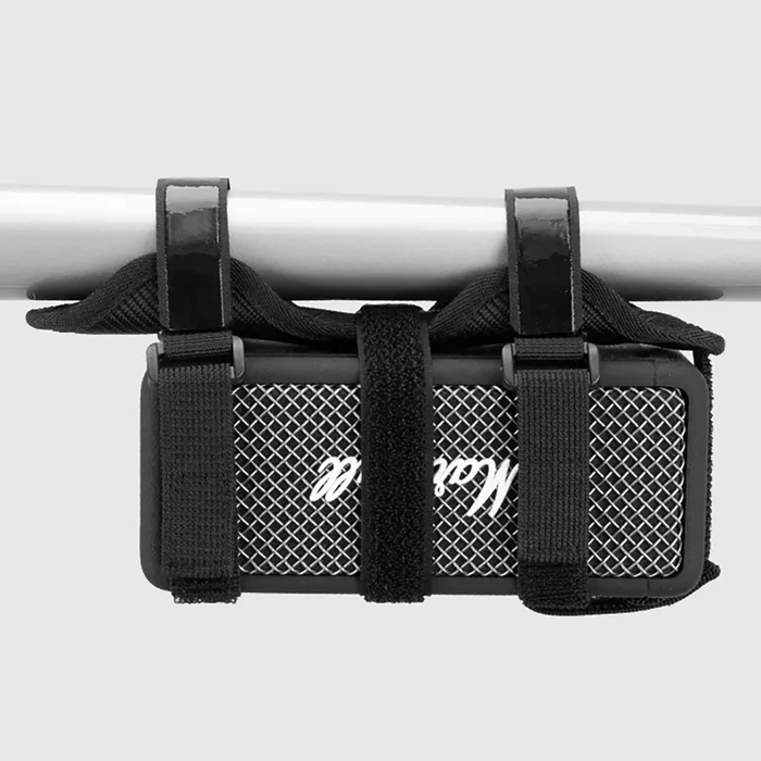 Rockbros 50210064001 Fahrradgurt mit Klettverschluss für Bluetooth-Lautsprecher oder Wasserflasche – Schwarz