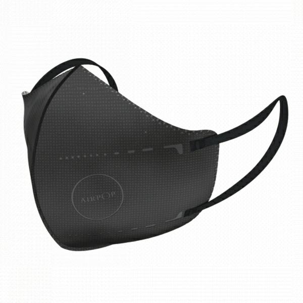 AirPOP Taschenmaske NV 2Stück schwarz/schwarz
