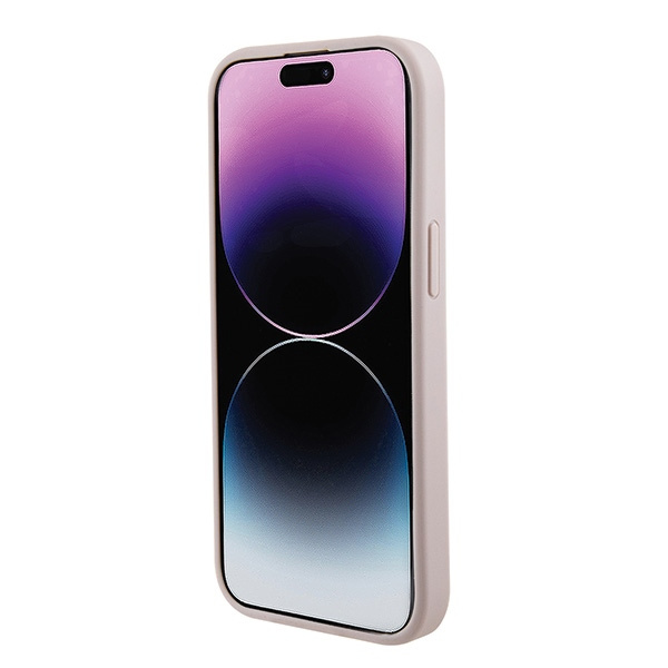 Hülle Guess GUHMP15SPSAHMCP iPhone 15 6,1" rosa/rosa hartcase Saffiano MagSafe Case