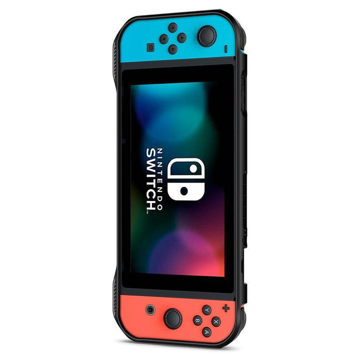 Cover SPIGEN Custodia Rugged Armor per Nintendo Switch nera nera
