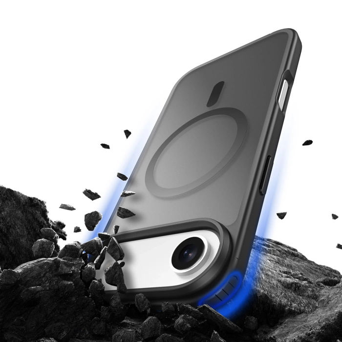 Dux Ducis Yind iPhone 17 Air Hülle kompatibel mit MagSafe - Schwarz