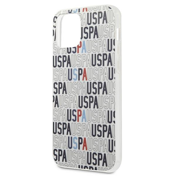 Coque US POLO Apple iPhone 12 Mini Logo Mania Collection USHCP12SPCUSPA6 White Case