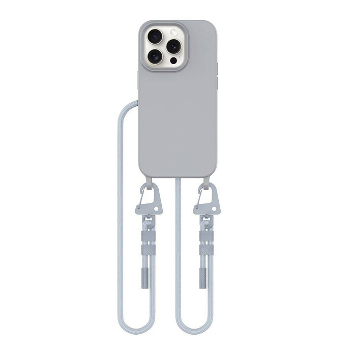 TECH-PROTECT MAGNECKLACE MAGSAFE IPHONE 15 PRO CRAYON GREY