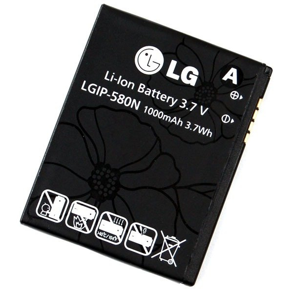 Batterie LG LGIP-580N Original 1000mAh Li-Ion Grade A