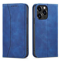 Funda Magnet Fancy Case para iPhone 14 Plus flip cover wallet stand azul
