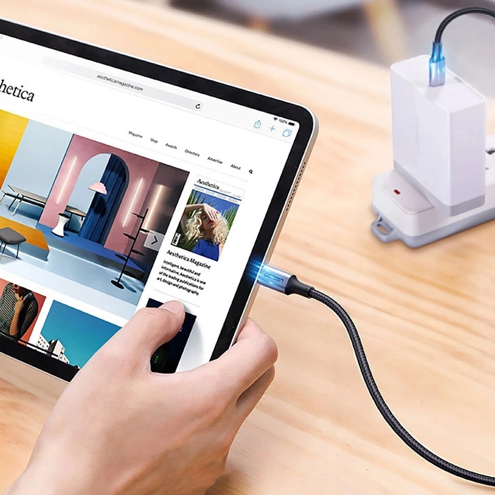 Cable USB-C a USB-C UGREEN US316, 100W, 1,5m (negro)