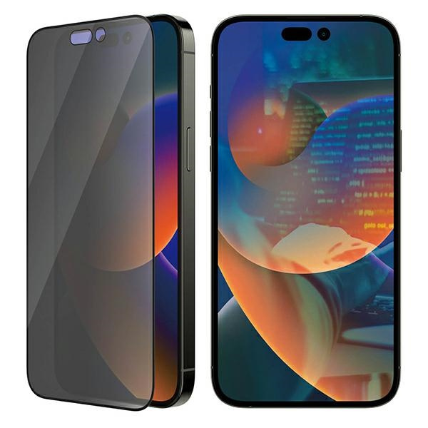 Glas PanzerGlass Ultra-Wide Fit iPhone 14 Pro Max 6.7" Privatsphäre Bildschirm Schutz Antibakteriell Easy Aligner enthalten P2786