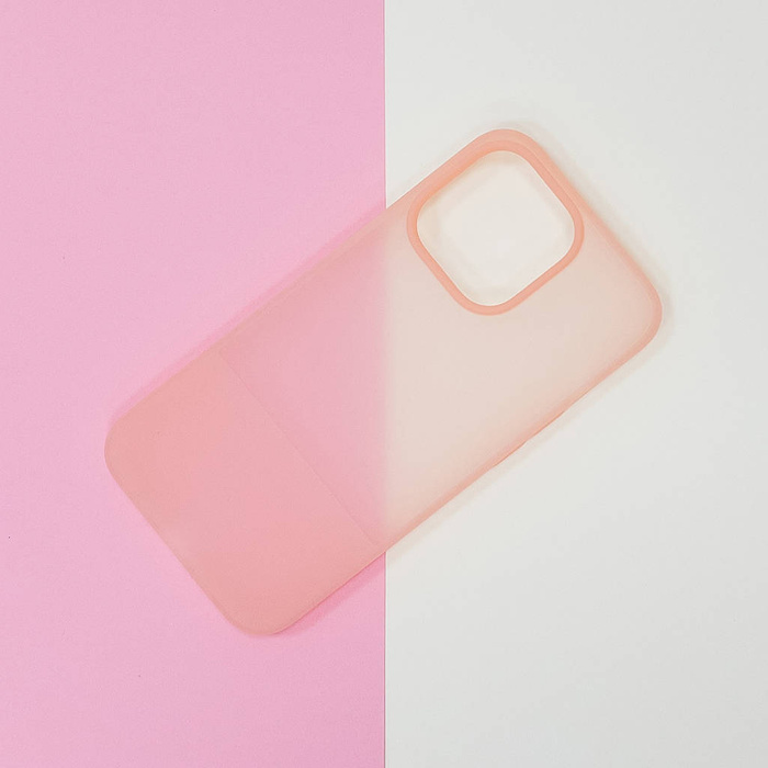 Cover Kingxbar Plain Series per iPhone 13 cover in silicone rosa