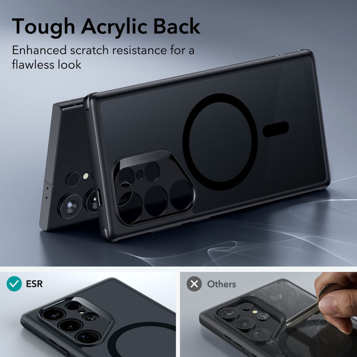 Case Esr Ch Halolock MagSafe Samsung Galaxy S24 Ultra Frosted Black Case