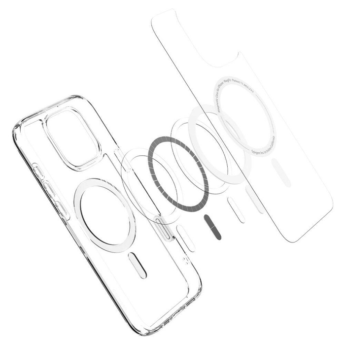 Case Spigen Ultra Hybrid "T" Mag MagSafe IPhone 16 PRO WHITE