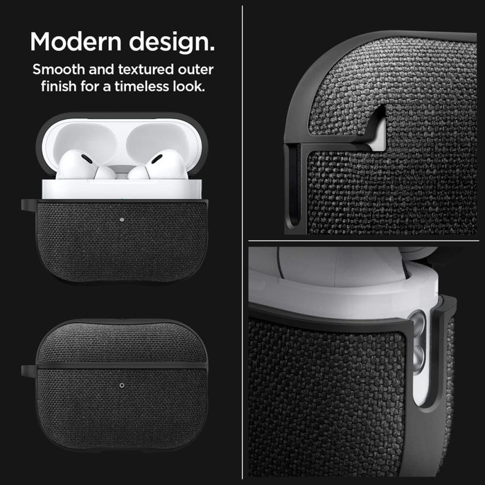 Funda Spigen URBAN FIT Apple AIRPODS PRO 1 / 2 NEGRO