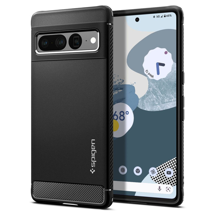Case Spigen Rugged Armor GOOGLE PIXEL 7 PRO MATTE BLACK