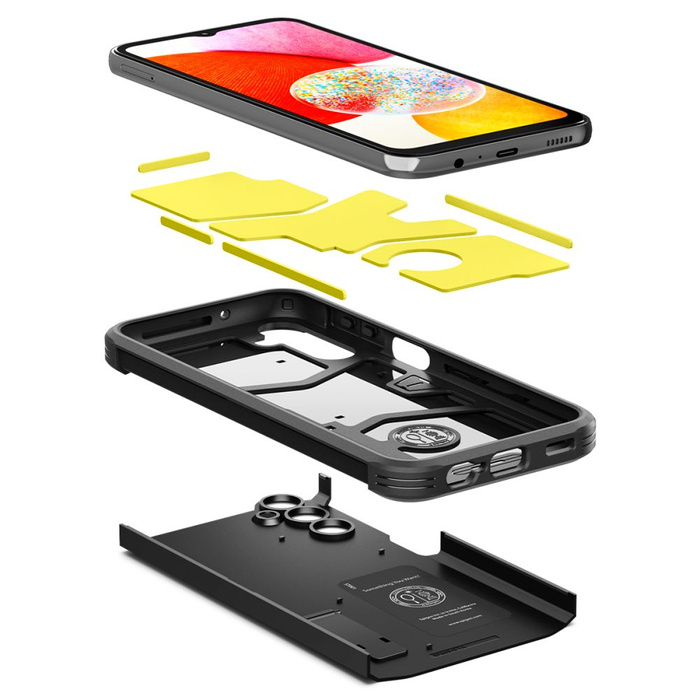 Coque Spigen Tough Armor Galaxy A14 4G / Lte Noir