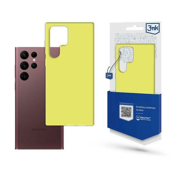 Pouzdro 3mk Matt Case Sam S23 Ultra limetka/limetka