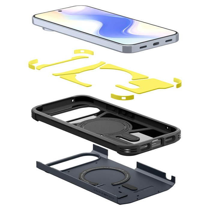 Spigen Tough Armor Mag MagSafe GOOGLE PIXEL 10 PRO XL METAL SLATE