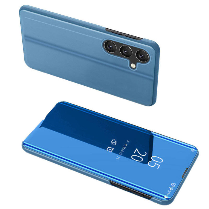 Kryt Clear View Case pro Samsung Galaxy A54 5G modrý flipový kryt