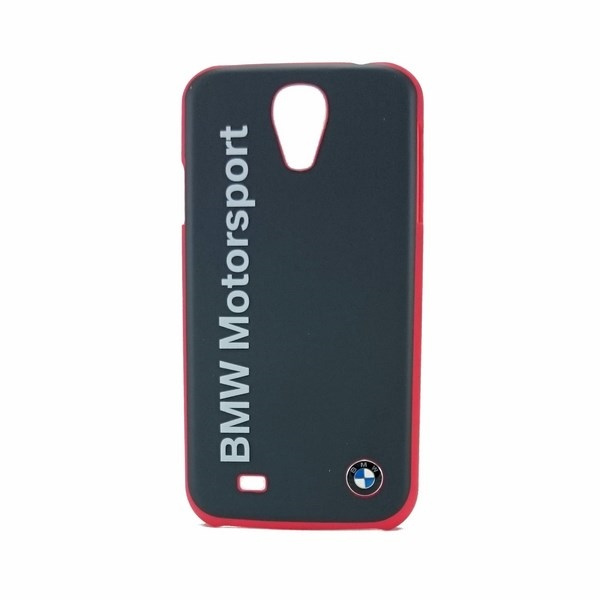 Cover BMW Samsung Galaxy S4 i9505 Custodia nera