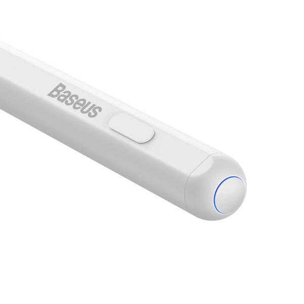 Active stylus Baseus Smooth Writing Series with wireless and cabled charging (White)