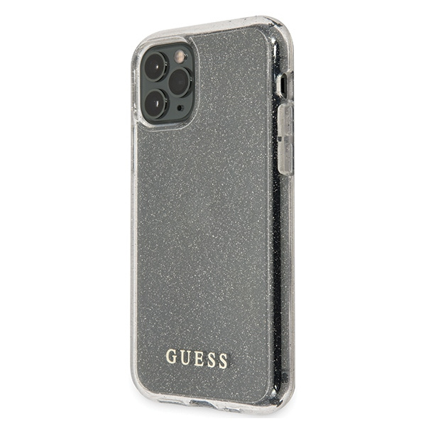 Coque GUESS Apple iPhone 11 Pro Max Glitter Silver Case