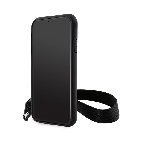 Karl Lagerfeld KLHCN61SAKLMBSK iPhone 11 / Xr 6.1" black/black hardcase Monogram Losange Saffiano