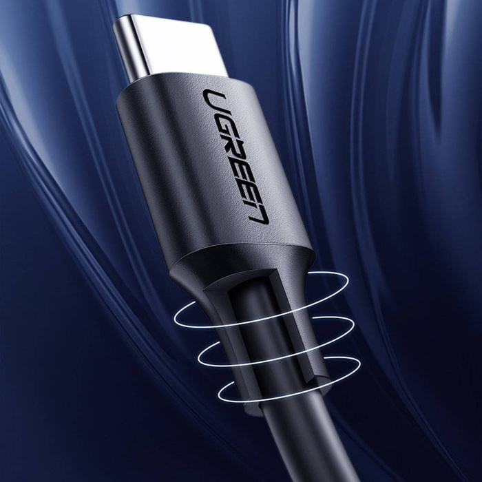 Ugreen kabel USB typu C pro nabíjení a přenos dat 3A 3m černý (US286)