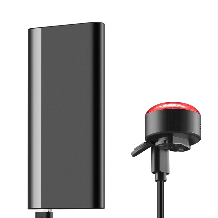 Lampki tylne Wozinsky WIS-01 wodoodporne inteligentne światła tylne 2 szt - czarne