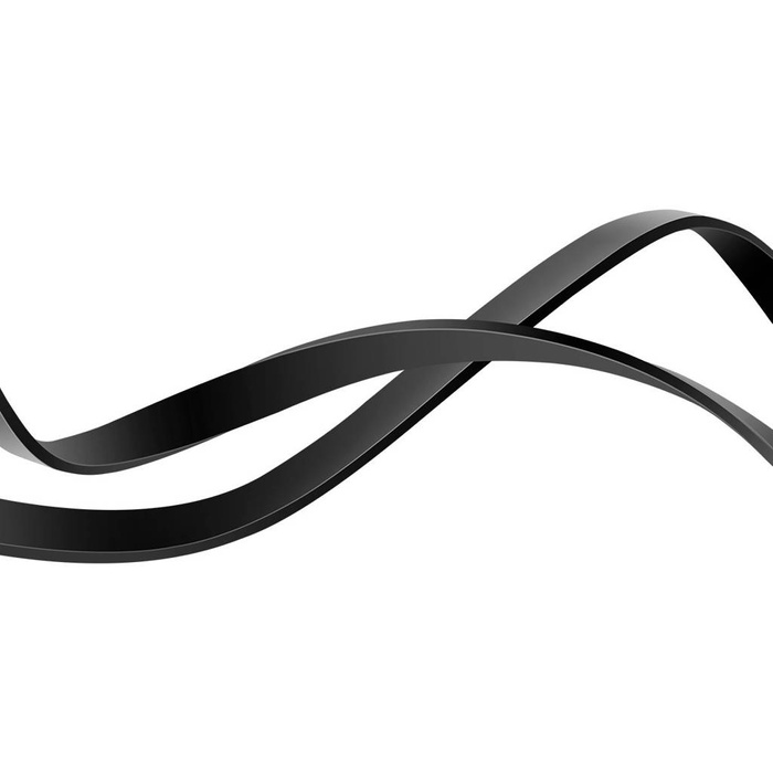 Baseus Bright Mirror 2 cable retráctil 3en1 USB tipo A - micro USB + Lightning + USB tipo C 66W 1,1m negro (CAMJ010101)